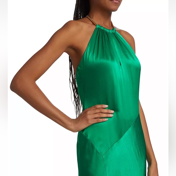 ASTR The Label emerald green midi dress cocktail - Picture 4 of 5